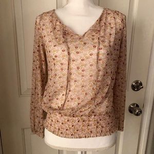 NEw York & Co peasant top, Size M